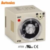 Temporizador Analógico Multirango 3s-3h 48x48 mm 110/220 VAC Marca AUTONICS