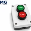 Estación de Mando Start/Stop en Caja Metálica 30A Marca LMG