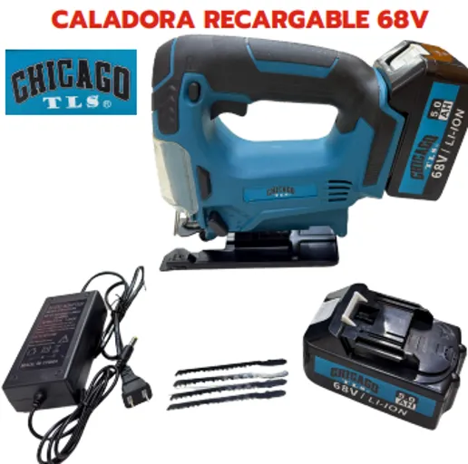 Caladora recargable 68v Marca Chicago Power professional