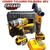 Combo taladro pulidora 88v Marca Chicago Power professional