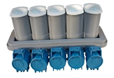 Barraje de Puesta a Tierra 5 Salidas #6 a 500 MCM Marca Eco-Welld