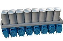 Barraje de Puesta a Tierra 8 Salidas #6 a 500 MCM Marca Eco-Welld