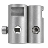 Base para Punta Captora Cilíndrica 3/4" de Aluminio Marca Eco-Welld