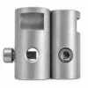 Base para Punta Captora Cilíndrica 5/8" de Aluminio  Marca Eco-Welld
