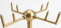 Pararrayos en Bronce de 8 Puntas Marca Eco-Welld