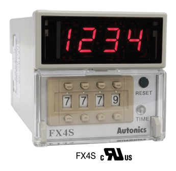 Controlador contadores / temporizadores 100 - 240VAC 50/60Hz Marca AUTONICS