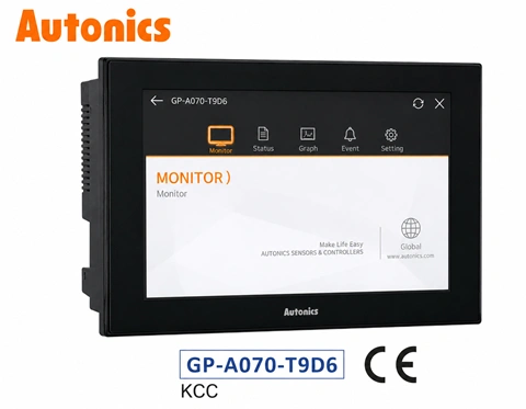 Pantallas táctiles serie gp 64MB Marca AUTONICS