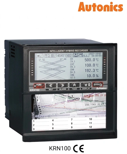 Dataloggers -registrador híbrido 100 - 240VAC 50/60Hz Marca AUTONICS