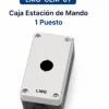 Caja para Estación de Mando  1 Hueco Marca LMG