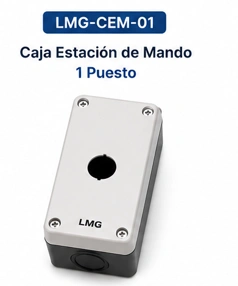 Caja para Estación de Mando  1 Hueco Marca LMG