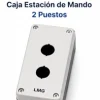 Caja para Estación de Mando  2 Huecos Marca LMG