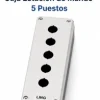 Caja para Estación de Mando  5 Huecos Marca LMG