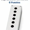 Caja para Estación de Mando  6 Huecos Marca LMG