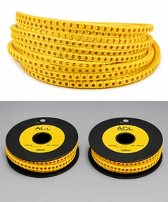 Marcadores para Cable EC-1 x 1000 Piezas Marca LMG