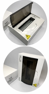 Caja Minipragma  para Incrustar o Sobreponer 4 Circuitos Marca LMG