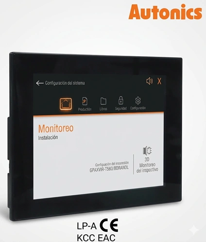 Plc - hmi táctil integrado serie lp 24VDC Marca AUTONICS