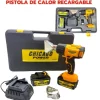 Pistola de calor recargable Marca Chicago Power professional
