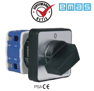 Interruptores rotativos para puerta (3 polos) 32A Marca  Emas
