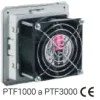 Ventiladores con filtro 230VAC Marca  Plastim