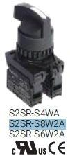 Selector de muletilla ø22 mm autonics Larga Marca  Autonics