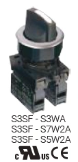 Selectores de muletilla ø 30mm Larga Marca  Autonics