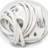 Epiral PVC 3/4 de Cable  20 mm Blanco x 10 m Rollo 3/4" Marca LMG