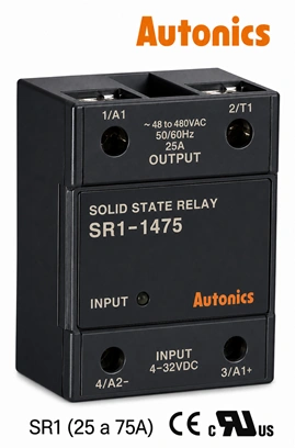 Ssr unipolar - indicador led / 50A Marca AUTONICS