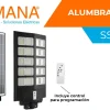 Lámpara alumbrado público todo en 1 - 200w Marca Lexmana