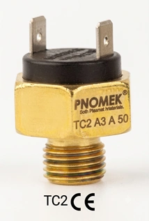 Controlador termostatos bimetálicos NC 10A/250VAC Marca PNOMEK