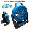 Ventilador recargable Marca Chicago Power professional