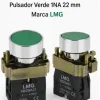Pulsador Verde 1NA 22 mm Marca LMG