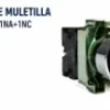 Selector de Muletilla 2 Posiciones 1NA+1NC Marca LMG