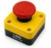 Parada de Emergencia con Retención NC 22 mm Marca LMG