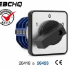 Transferencia manual (3 polos) 63a posiciones 1 - 0 - 2 a tablero Marca EBCHQ