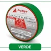 Cinta aislante pvc - retardada a la llama Verde 3/4" 20 yardas 10 und Marca Adler