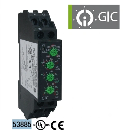 Vigilante de tensión trifásicos analógicos  Marca GIC