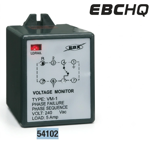 Vigilante de tensión trifásicos analógicos 220VAC Marca EBCHQ