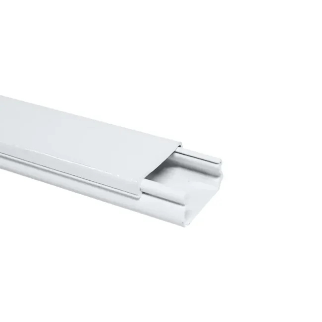 Canaleta - blanca 32mm x 12mm Con Adhesivo Caja (49 und) Marca Adler