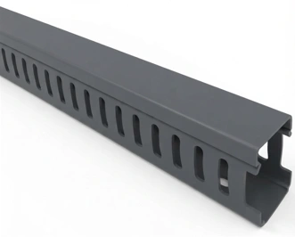 Canaleta ranurada Negro 40mm x 40mm Caja 15 und Marca Adler