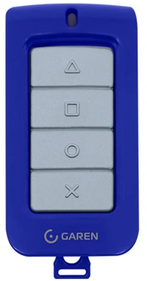 Control remoto Tx Play Azul Marca Garen