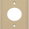 Faceplate Toma Sencilla Redonda Beige 60 und Marca Adler