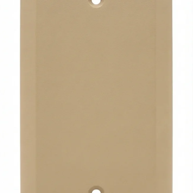 Faceplate Tapa Ciega Beige 60 und Marca Adler