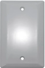 Faceplate Tapa Ciega Blanco 60 und Marca Adler