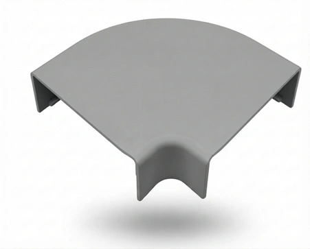 Codo 100 x 45 mm Gris Bolsa 10 und Marca Adler