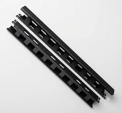 Organizador horizontal de 19" - canaleta 40x60mm 1 und Marca Adler