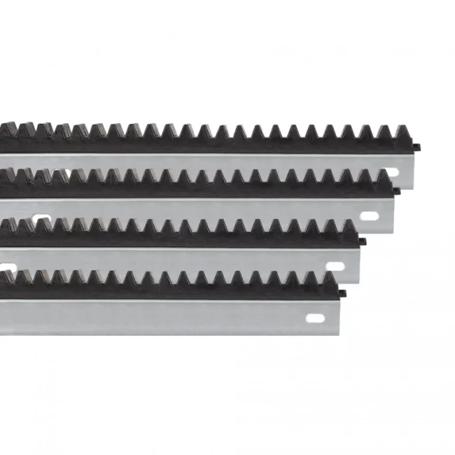 Cremallera Modular de Acero 500 mm Zincada Gris Marca Garen