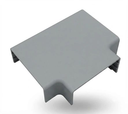 Derivación en T 100 x 45 mm Gris Bolsa 10 und Marca Adler