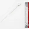 Amarres plásticos blanco 7,6 mm x 450 mm 100 und Marca Adler