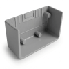 Tapa final canaleta 100 x 45 mm Gris Bolsa 10 und Marca Adler